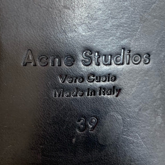 Acne Studios Elise Zip Ankle Boots - Picture 15 of 15